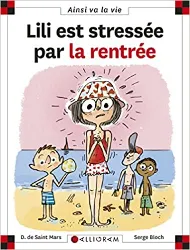 livre lili est stressée par la rentrée