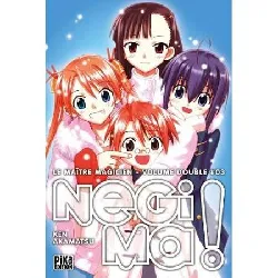 livre manga le maître magicien negima no 5 ken akamatsu pika