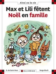 livre max et lili fetent noel en famille