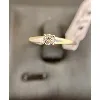 bague solitaire diamant 0,10ct environ