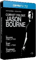 blu-ray jason bourne - coffret trilogie : la mémoire dans la peau + la mort dans la peau + la vengeance dans la peau - pack collec