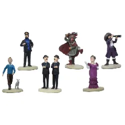 collection complete 6 figurines tintin paramount pictures 2011 neuves