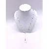 collier en argent avec pendentif papillon argent 925 millieme (22ct) 3,15g