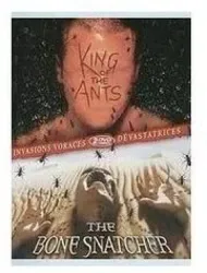 dvd king of the ants + the bone snatcher - pack