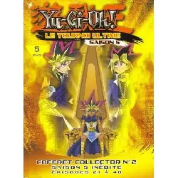 dvd yu - gi - oh ! le tournoi ultime - coffret collector n2 * saison 5 inedite - episodes 21 a 40