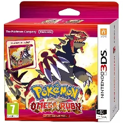 jeu 3ds nintendo pokemon rubis oméga steel book
