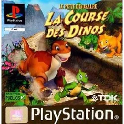 jeu ps1 le petit dinosaure: la course des dinos