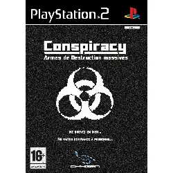 jeu ps2 conspiracy: armes de destructions massives