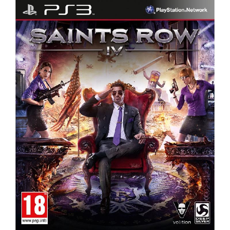 Jeu Ps3 Saints Row Iv