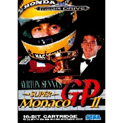 jeu sega megadrive ayrton senna supper monaco gp ii