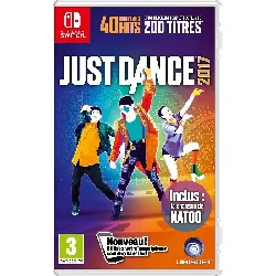 jeu switch just dance 2017