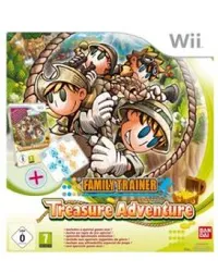 jeu wii family trainer : treasure adventure + tapis