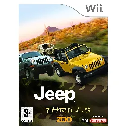 jeu wii jeep thrills