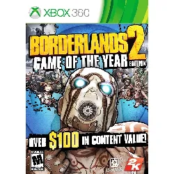 jeu xbox 360 borderlands 2 edition de l' année
