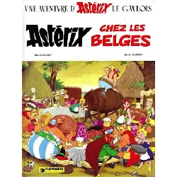 livre asterix chez les belges