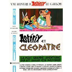 livre astérix et cléopâtre