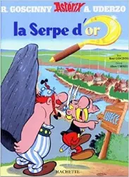 livre asterix et la serpe d'or