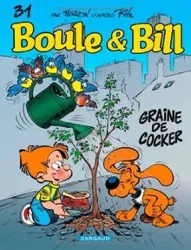 livre boule & bill tome 31 - graine de cocker