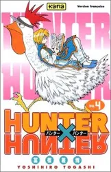 livre hunter x hunter. tome 4