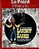 livre le point historia hors - serie; les personnages de lucky luke et la véritable histoire de la conquête de l'ouest