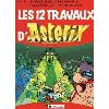 livre les 12 travaux d'astérix , d'après le dessin annimé