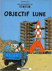 livre les aventures de tintin 16: objectif lune