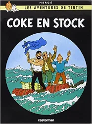 livre les aventures de tintin 19: coke en stock