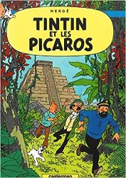 livre les aventures de tintin 23: tintin et les picaros