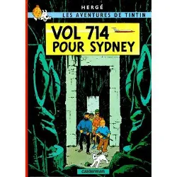 livre les aventures de tintin tome 22 - vol 714 pour sydney
