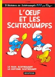 livre les schtroumpfs tome 4 - l'oeuf et les schtroumpfs