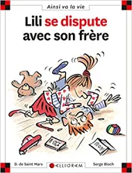 livre lili se dispute avec son frere