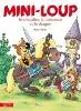livre mini - loup ; le chevalier, la princesse et le dragon