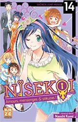 livre nisekoi - amours, mensonges et yakuzas ! t14