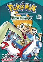 livre pokémon la grande aventure rouge feu et vert feuille, tome 3 : emeraude