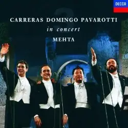 cd carreras, domingo, pavarotti, mehta - in concert (1990)