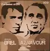 cd jacques brel / charles aznavour - collection 2 artistes en or (2008)