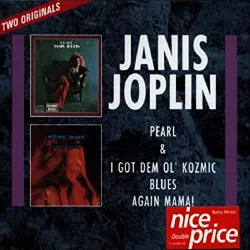 cd janis joplin - pearl + i got dem ol' kozmic blues again mama! (1988)