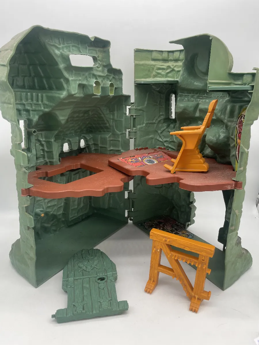 Boite vide du château des ombres castle grayskull maitres de l'univers mattel inc italy 1983 - Collection