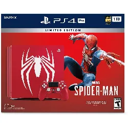 console sony playstation 4 ps4 pro 1to edition limitée spider-man