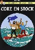 dvd les aventures de tintin - coke en stock