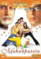 dvd mohabbatein - edition 2 dvd