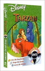 dvd tarzan - read along [histoire écrite sur l'écran]