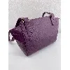 furla sac forme trapèze en cuir violet