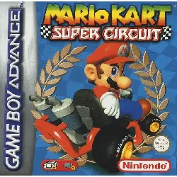 jeu gameboy advance gba mario kart : super circuit (mariokart)