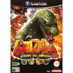 jeu gamecube godzilla: destroy all monsters melee