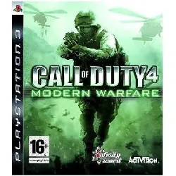 jeu ps3 activision 4: modern warfare