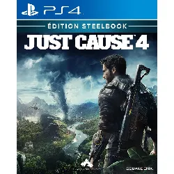 jeu ps4 just cause 4 edition limitée steelbook