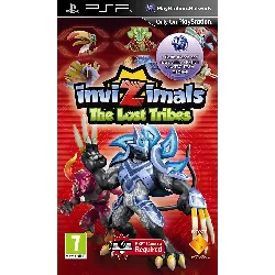 jeu psp invizimals the lost tribes essentials