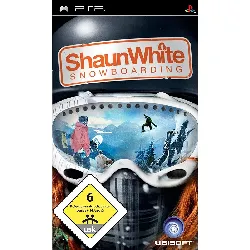 jeu psp shaun white snowboarding