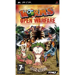 jeu psp worms: open warfare